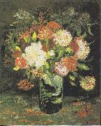 Vincent Van Gogh Vase with Carnations oil on canvas